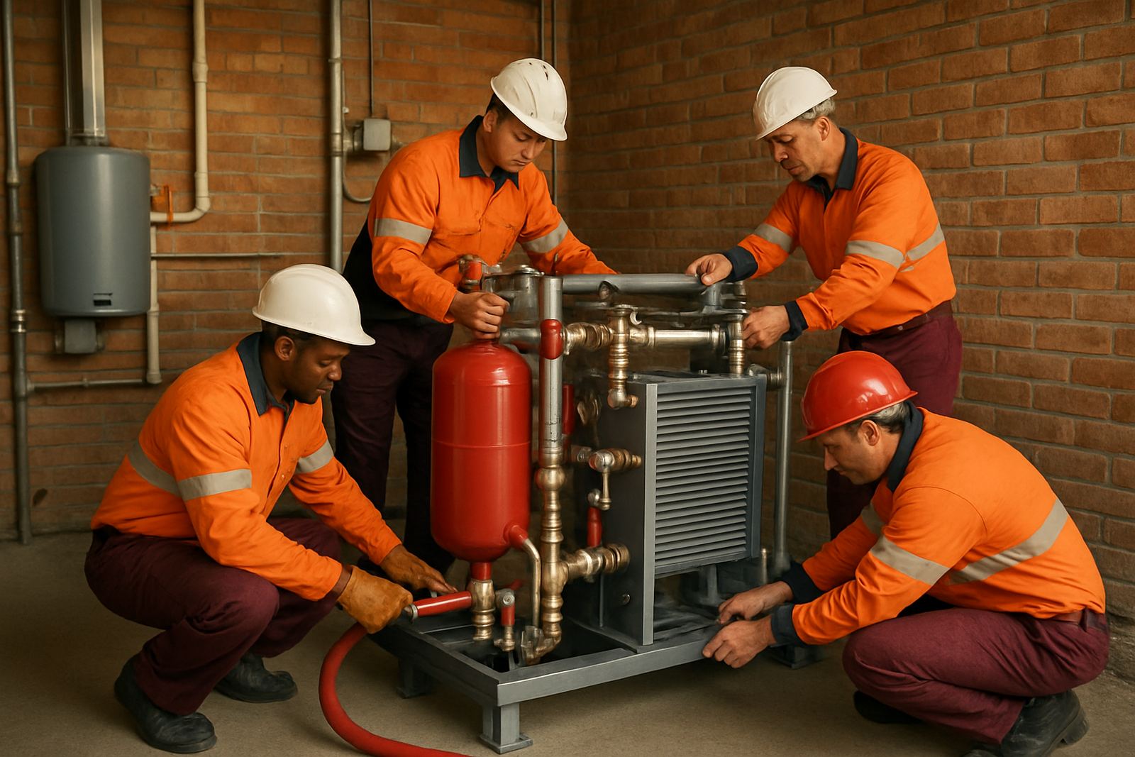 Midrand Factory Hot Water